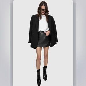 Rebecca Minkoff Hayden Leather skort